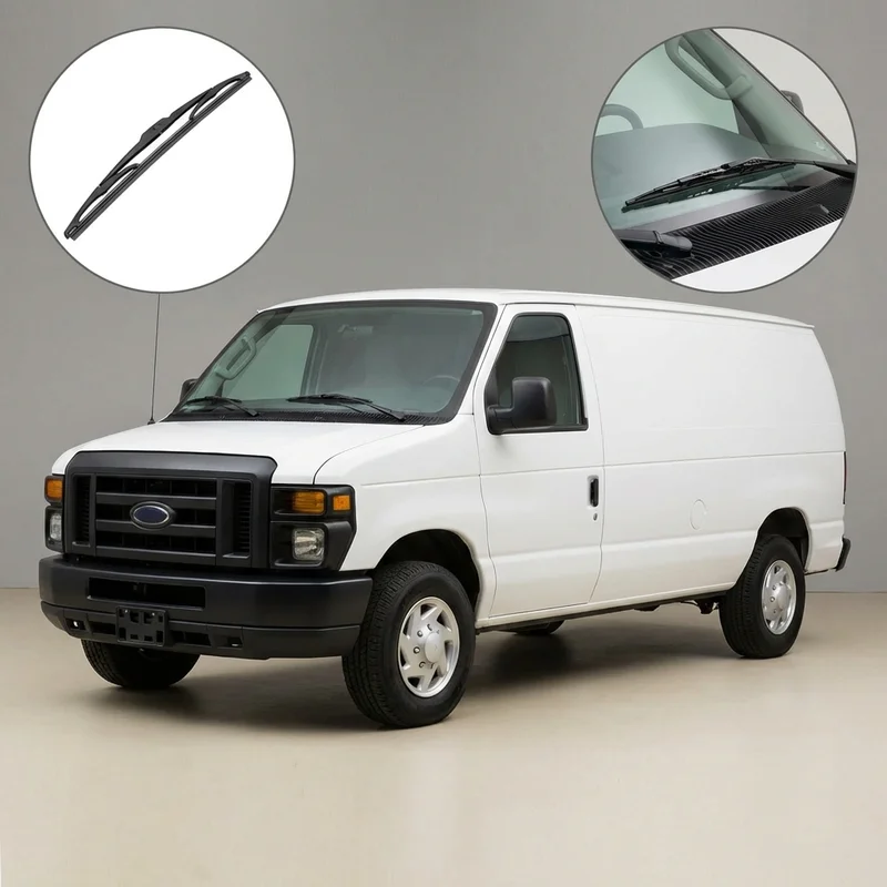 Passenger Side Wiper Blade for Ford E-350 Econoline (1975 - 2008) - 1